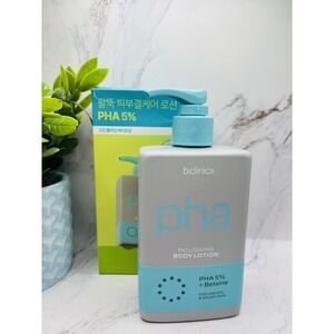 b.clinicx PHA 5% Skin Polishing Body Lotion 300mL PHA 5% + Betaine New In Box